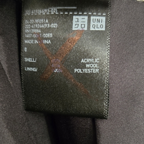 Uniqlo Houndstooth Wrap Skirt - Picture 3 of 6